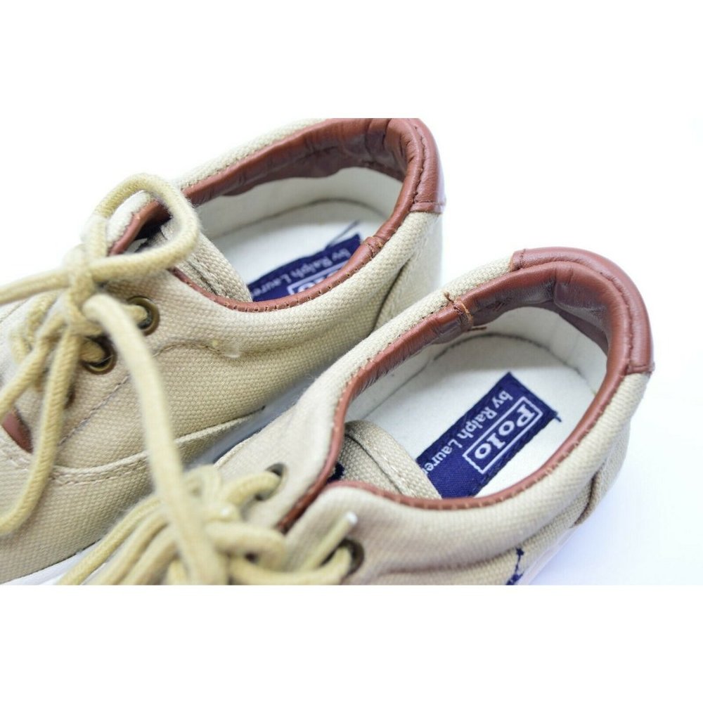 Polo Ralph Lauren Boy's Fashion Sneaker Vaughn Kha - Picture 4 of 7
